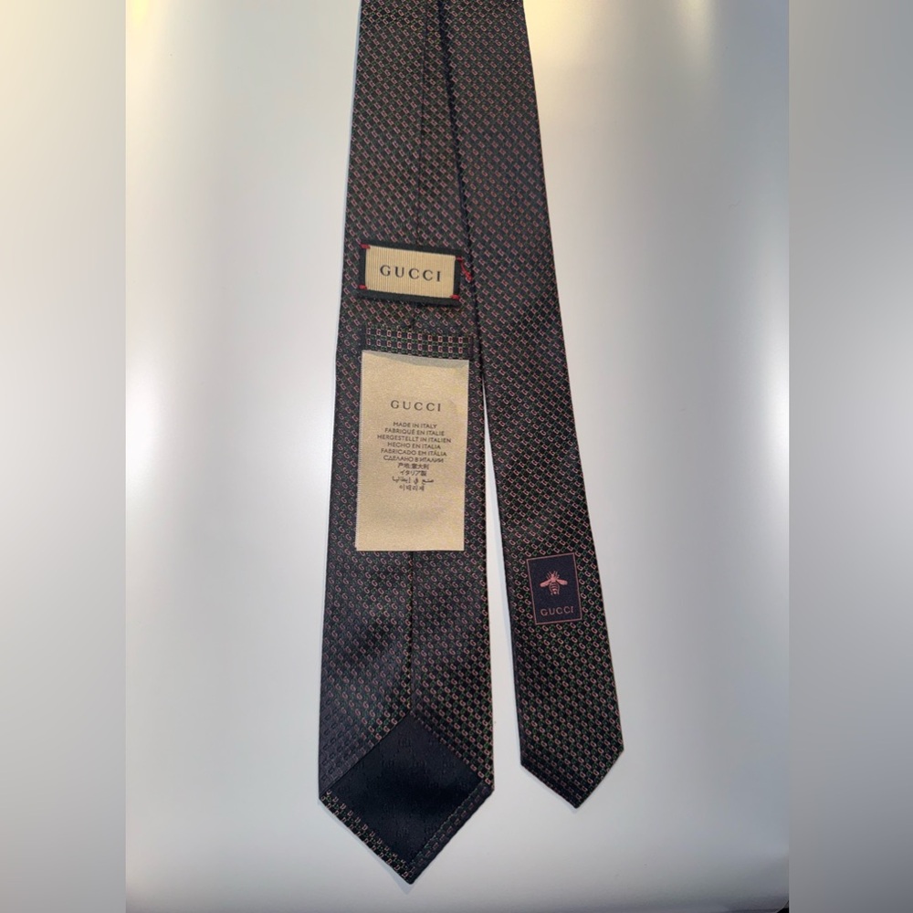Gucci Silk Necktie Jacquard GG Monogram - Picture 7 of 10